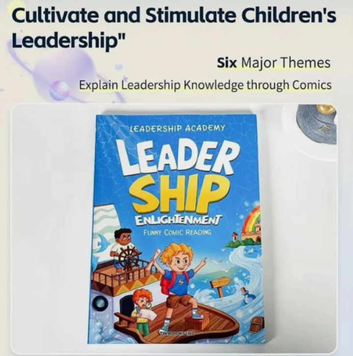 LEADER SHIP ENLIGHTENMENT Comic Book Kids Communication Leadership English