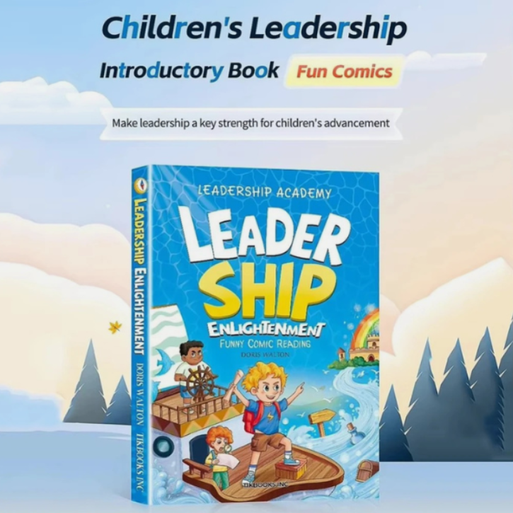 LEADER SHIP ENLIGHTENMENT Comic Book Kids Communication Leadership English