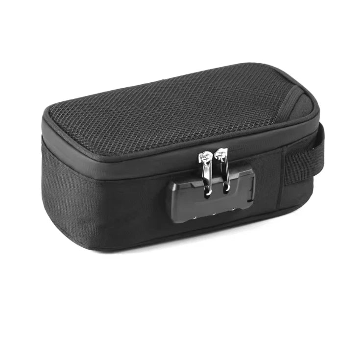 Smell Proof Stash Bag Carbon Lined Bag Lock Discreet Secure Rolling Box Portable